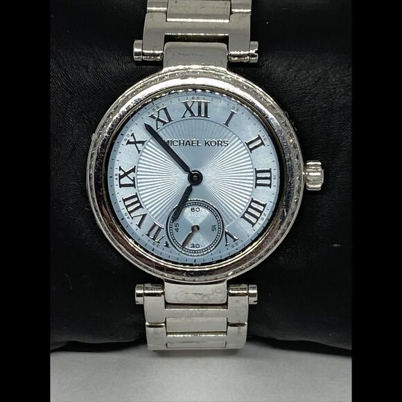 Michael Kors Skylar MK5988 Womens Stainless Steel Analog Dial Quartz Watch MP336 - Picture 2 of 12